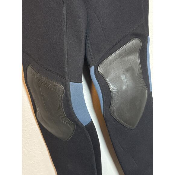 Oneill Front Zip Sleeveless Full Wetsuit Wet Suit Womens 8 Black Blue Surf Gear - Picture 3 of 7